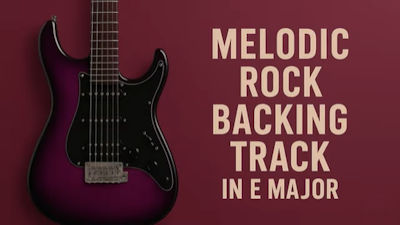 Melodic Rock Backing Track in E Major. By Infinite Jam Backing Tracks