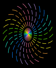 Rotating Swirls