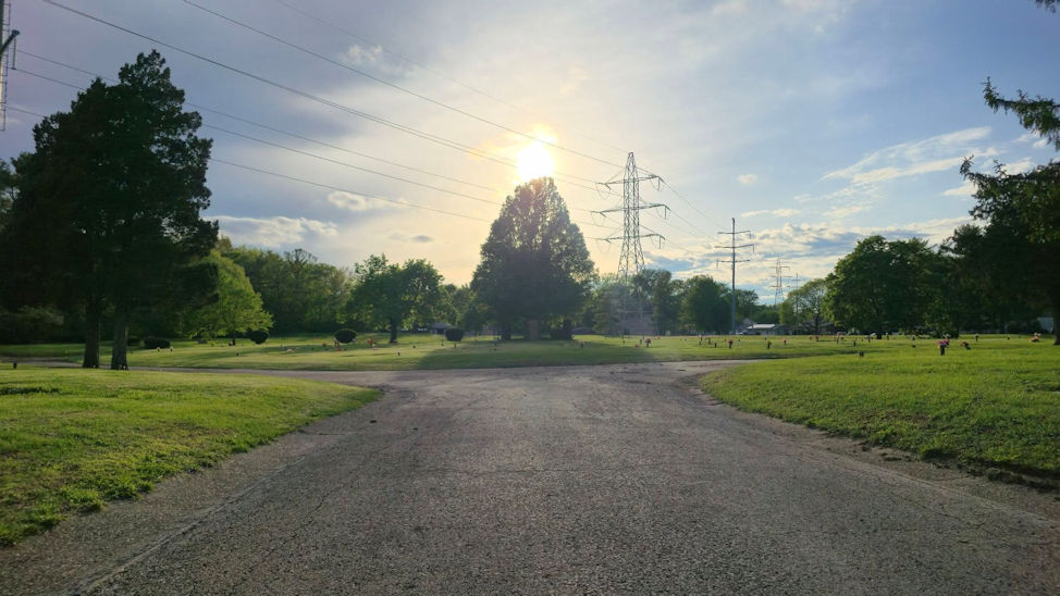 Feeling chill at Park Hill Cemetery! By Zack Campbell